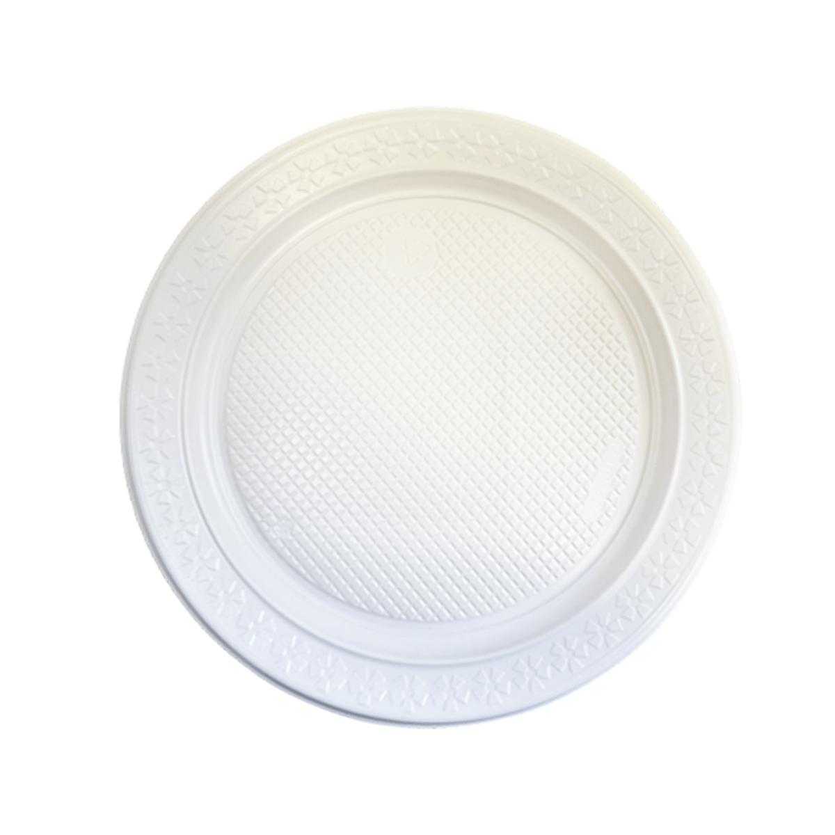 Prato Raso 21cm Branco para Refeição Kerocopo com 250 unidades - e - dona