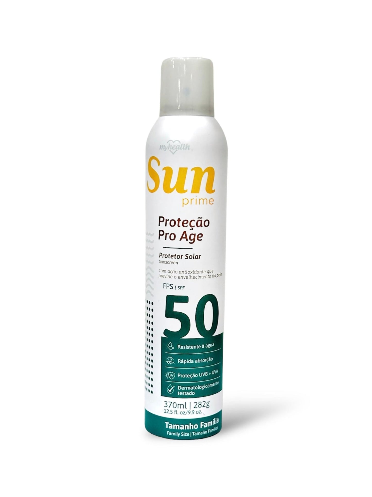 Protetor Solar Spray FPS50 Sun Prime 370ml - e - dona