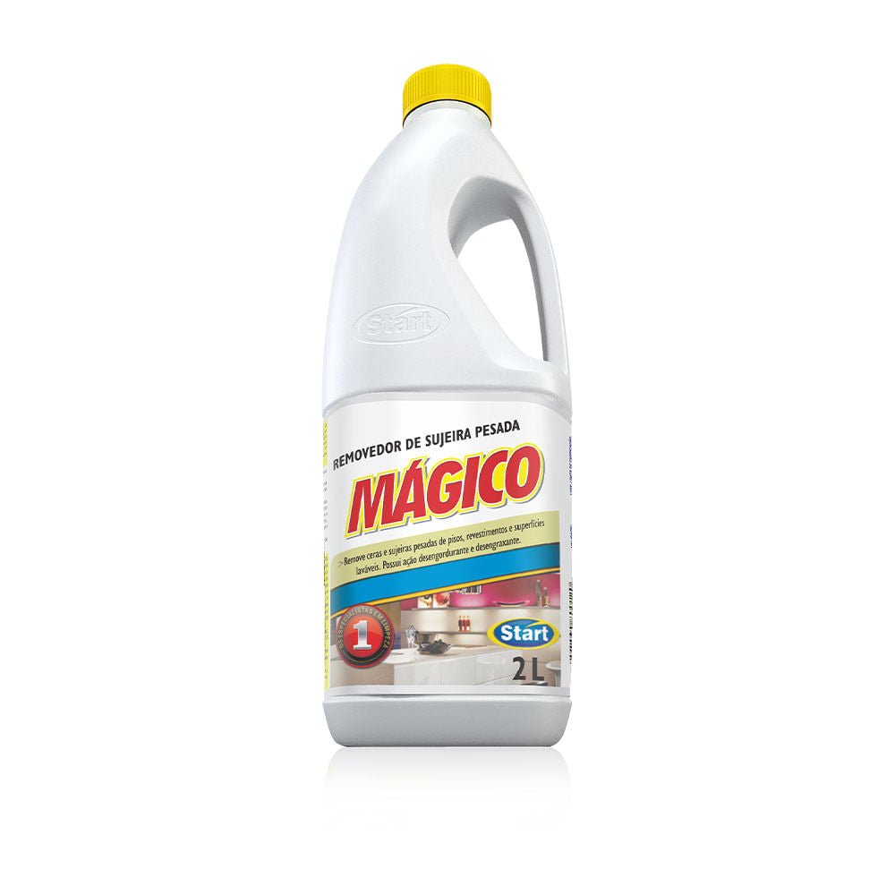 Removedor de Sujeira Pesada e Cera Mágico Start 2 litros - e - dona