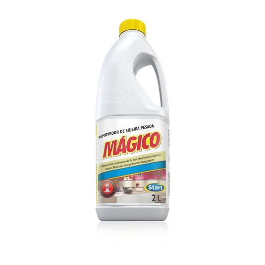 Removedor de Sujeira Pesada e Cera Mágico Start 2 litros - e - dona