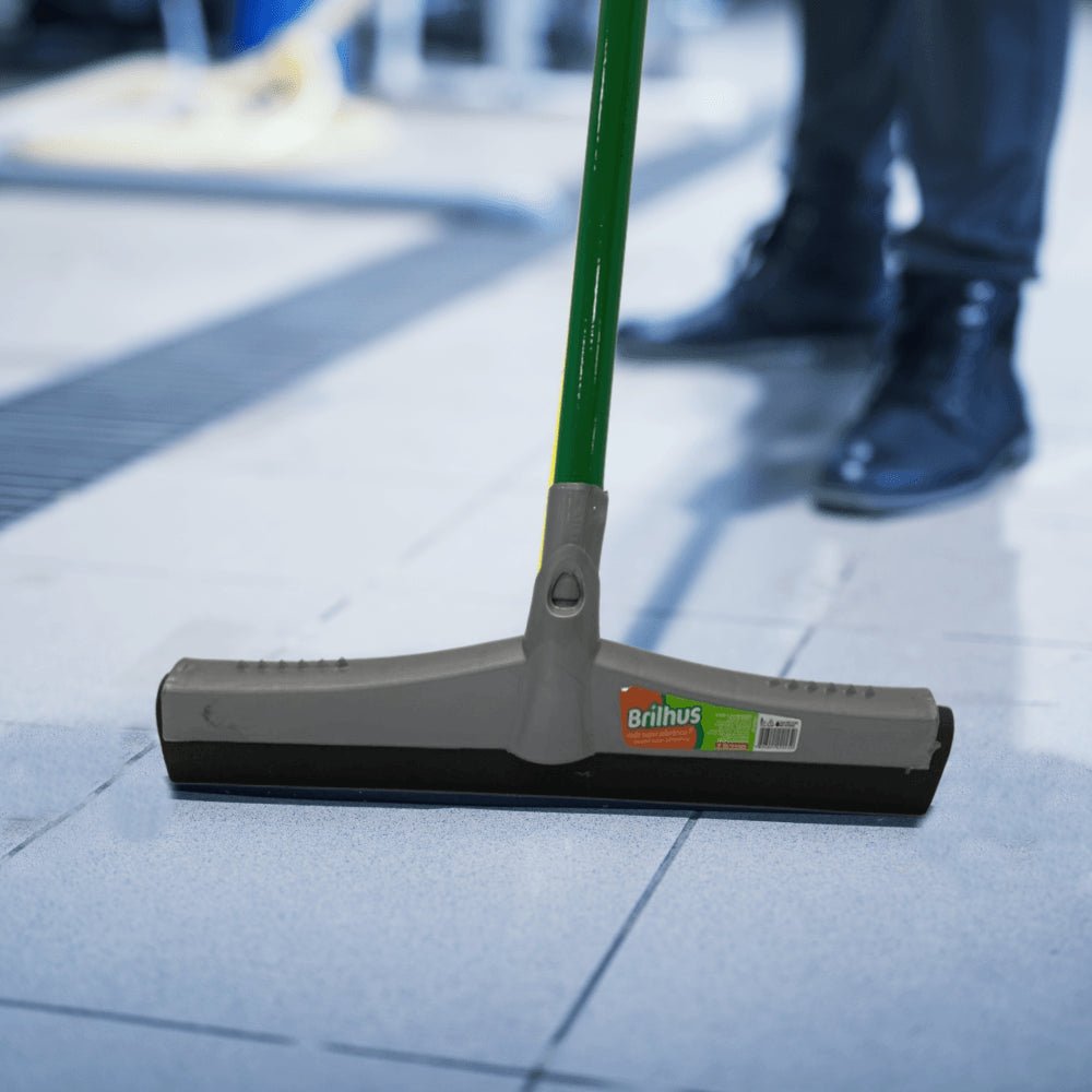 Rodo Puxa Seca 30cm Duplo com cabo Brilhus BT2025 - e - dona