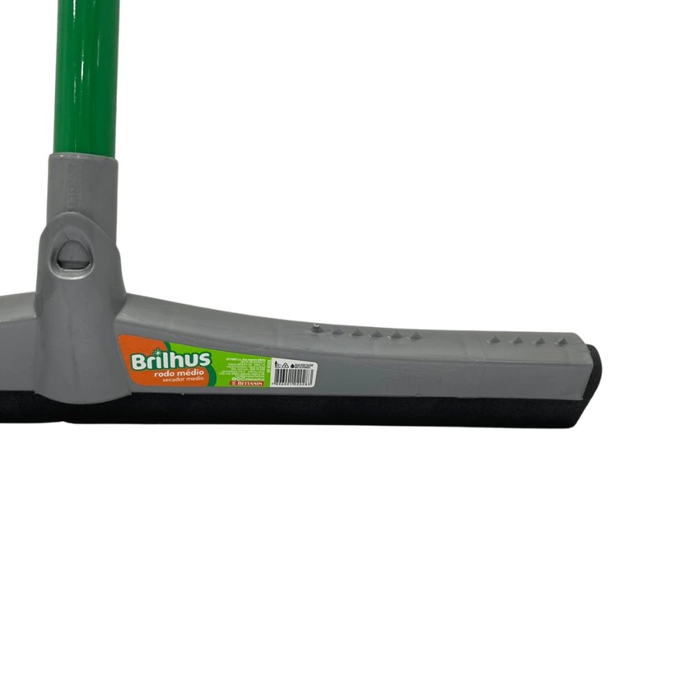 Rodo Puxa Seca 40cm duplo com cabo Brilhus BT2028 - e - dona
