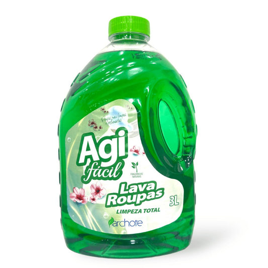 Sabão Líquido 3L Agi Fácil Limpeza Total - e - dona