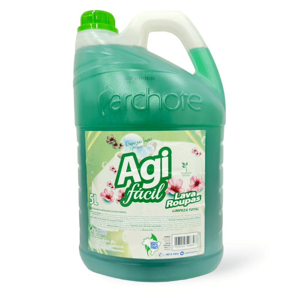 Sabão Líquido 5L Agi Fácil Limpeza Total - e - dona