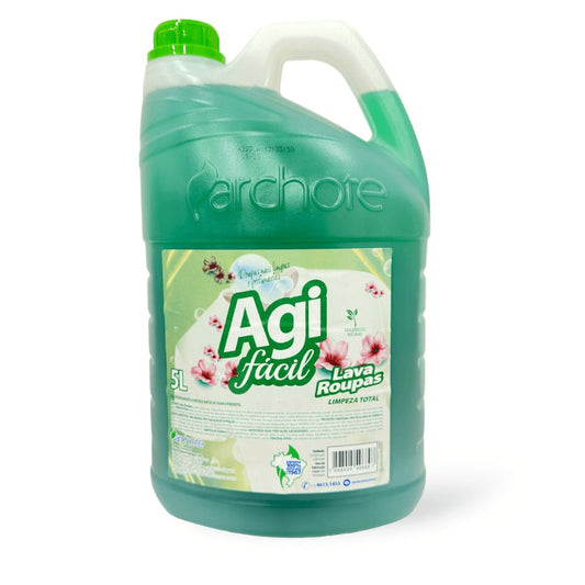 Sabão Líquido 5L Agi Fácil Limpeza Total - e - dona