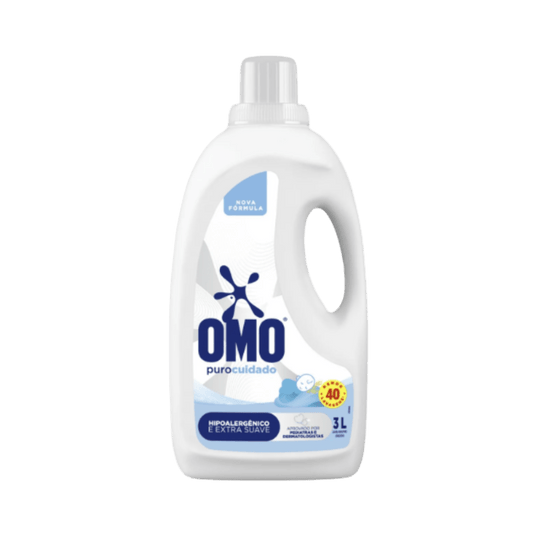 Sabão Líquido OMO Puro Cuidado 3 Litros - e - dona