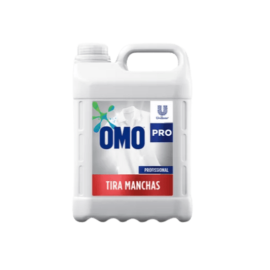 Sabão Líquido Profissional OMO Tira Manchas 5 Litros - e - dona
