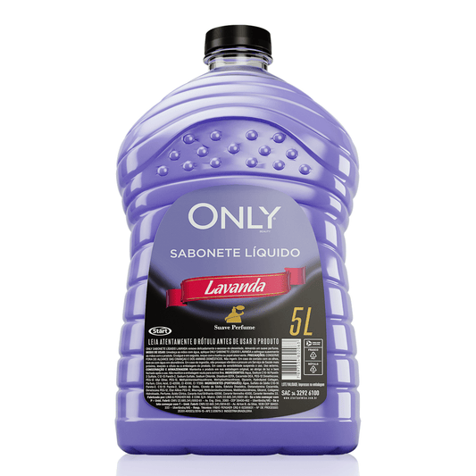 Sabonete Líquido Lavanda Only Start 5 litros - e - dona