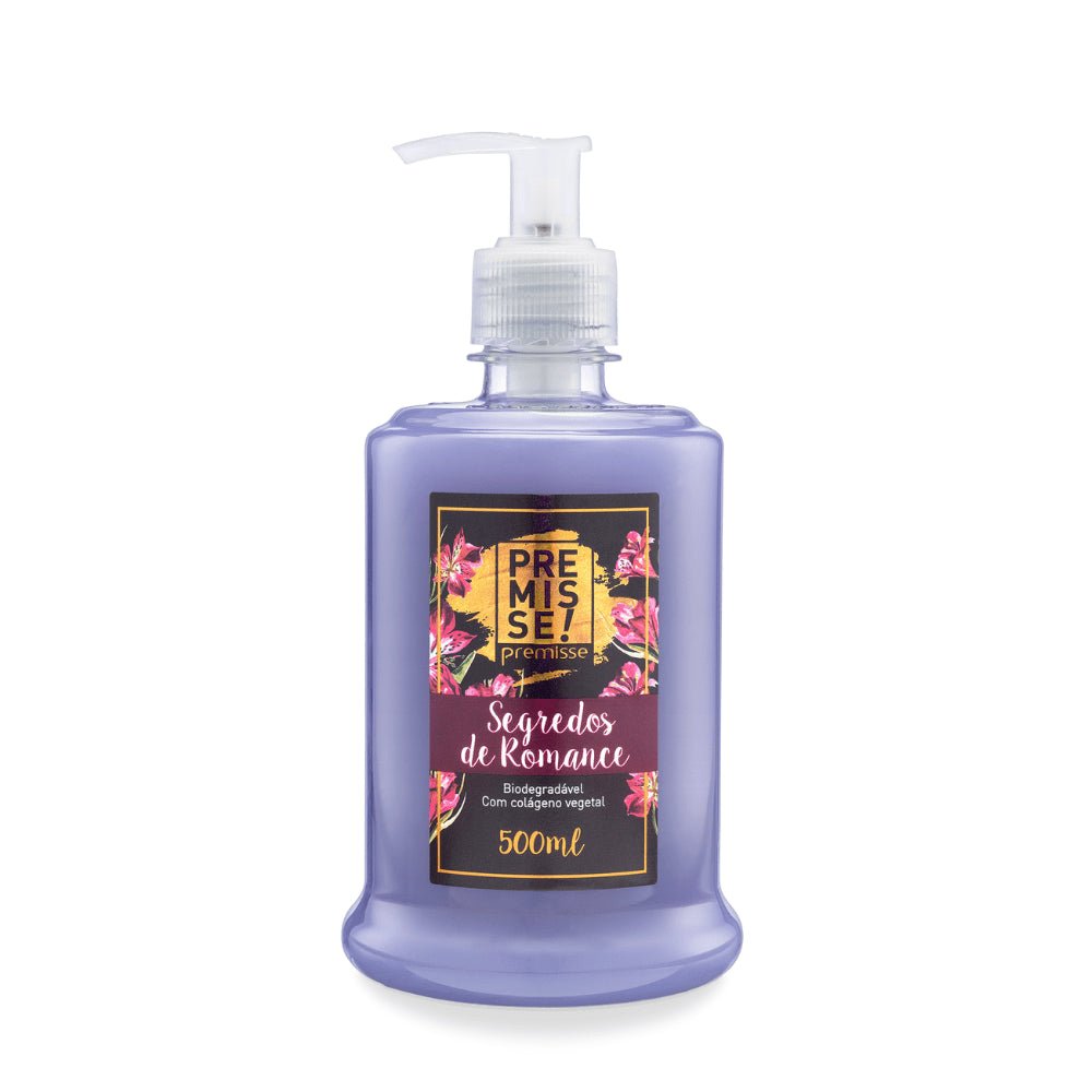 Sabonete Líquido Segredos de Romance Premisse Pump de 500ml - e - dona