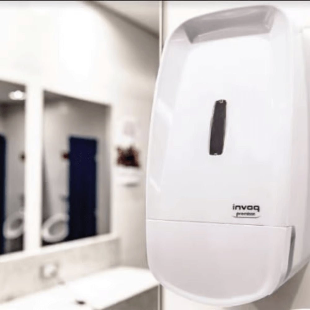 Saboneteira Invoq Branca 800ml Premisse - e - dona