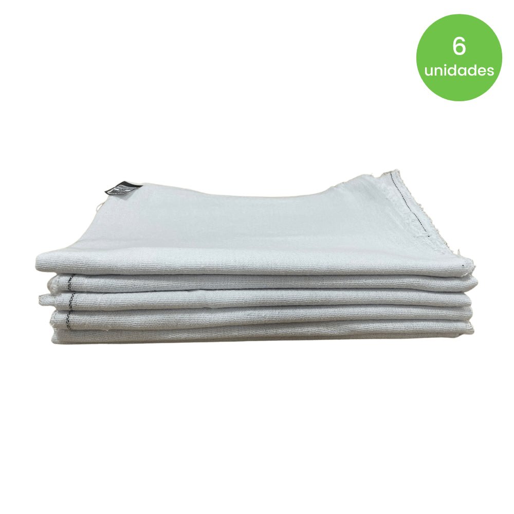 Saco Alvejado Especial Extra 45x70cm Caebi 120g/m\ com 6 unidades - e - dona