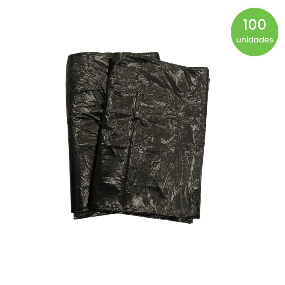 Saco de lixo 100 litros Preto Ordem 10 Tono Vale com 100 unidades - e - dona
