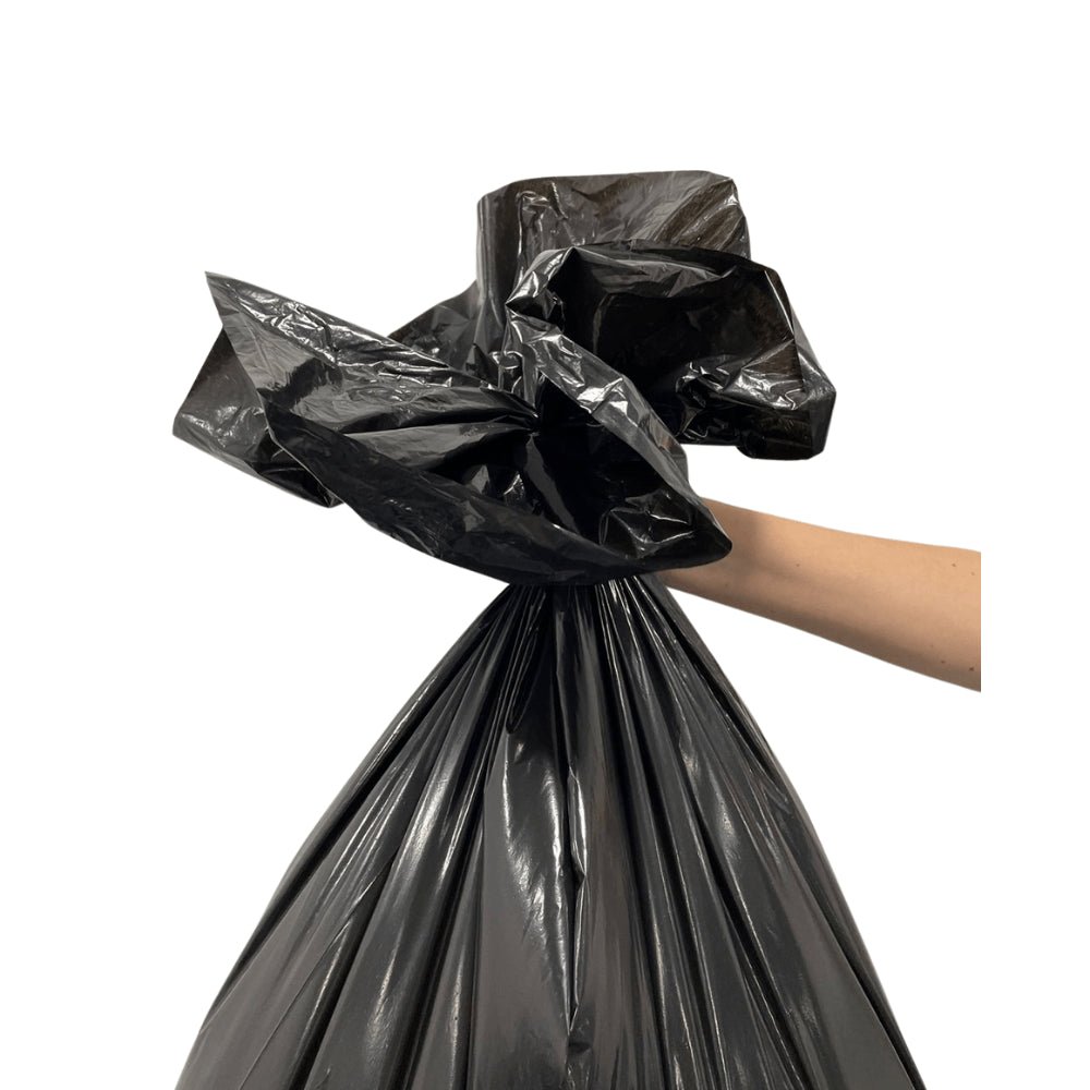 Saco de lixo 100 litros Preto Ordem 18 Boca larga Lemeplas com 100 unidades - e - dona