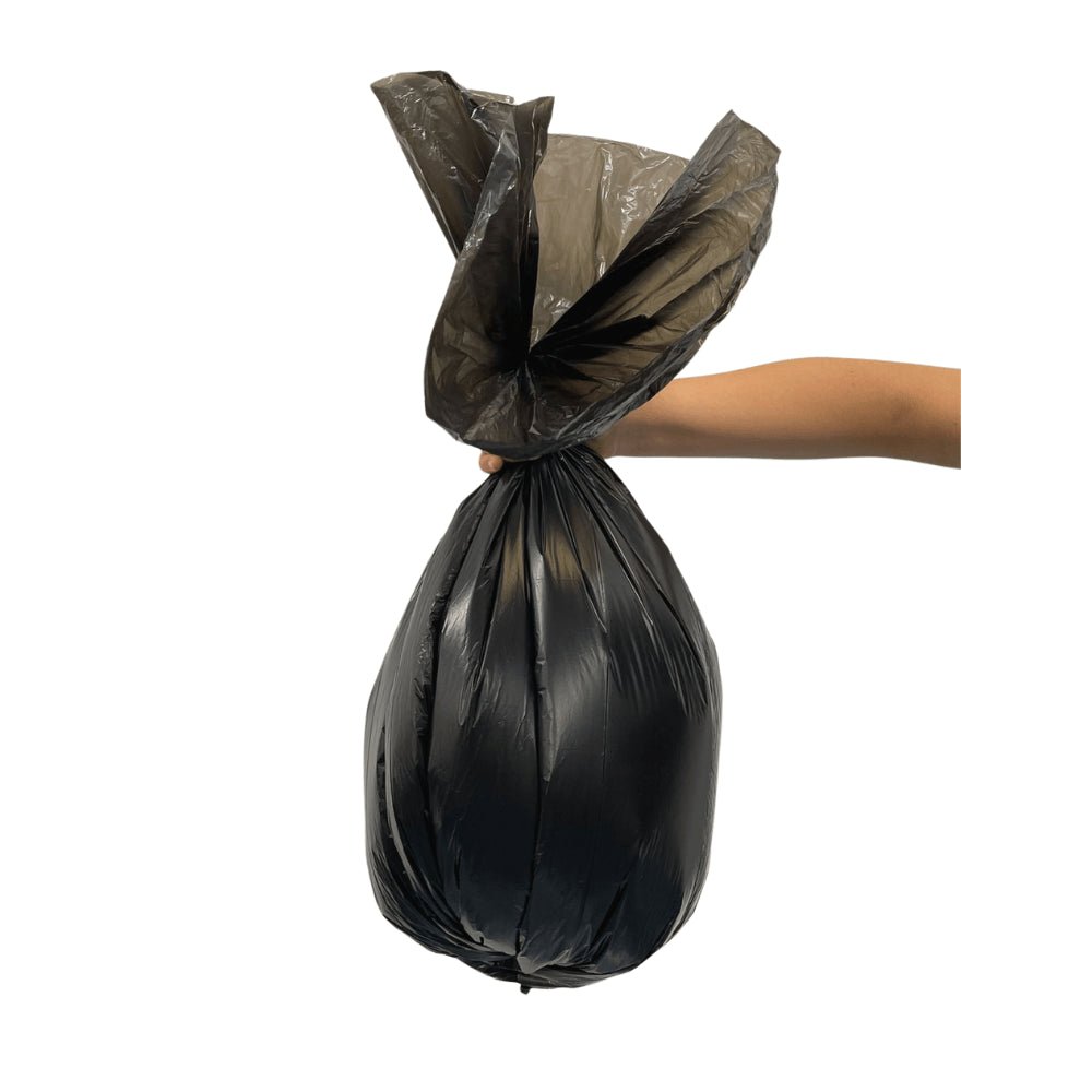Saco de lixo 50 litros Preto Reforçado Embaixo com 30 unidades - e - dona