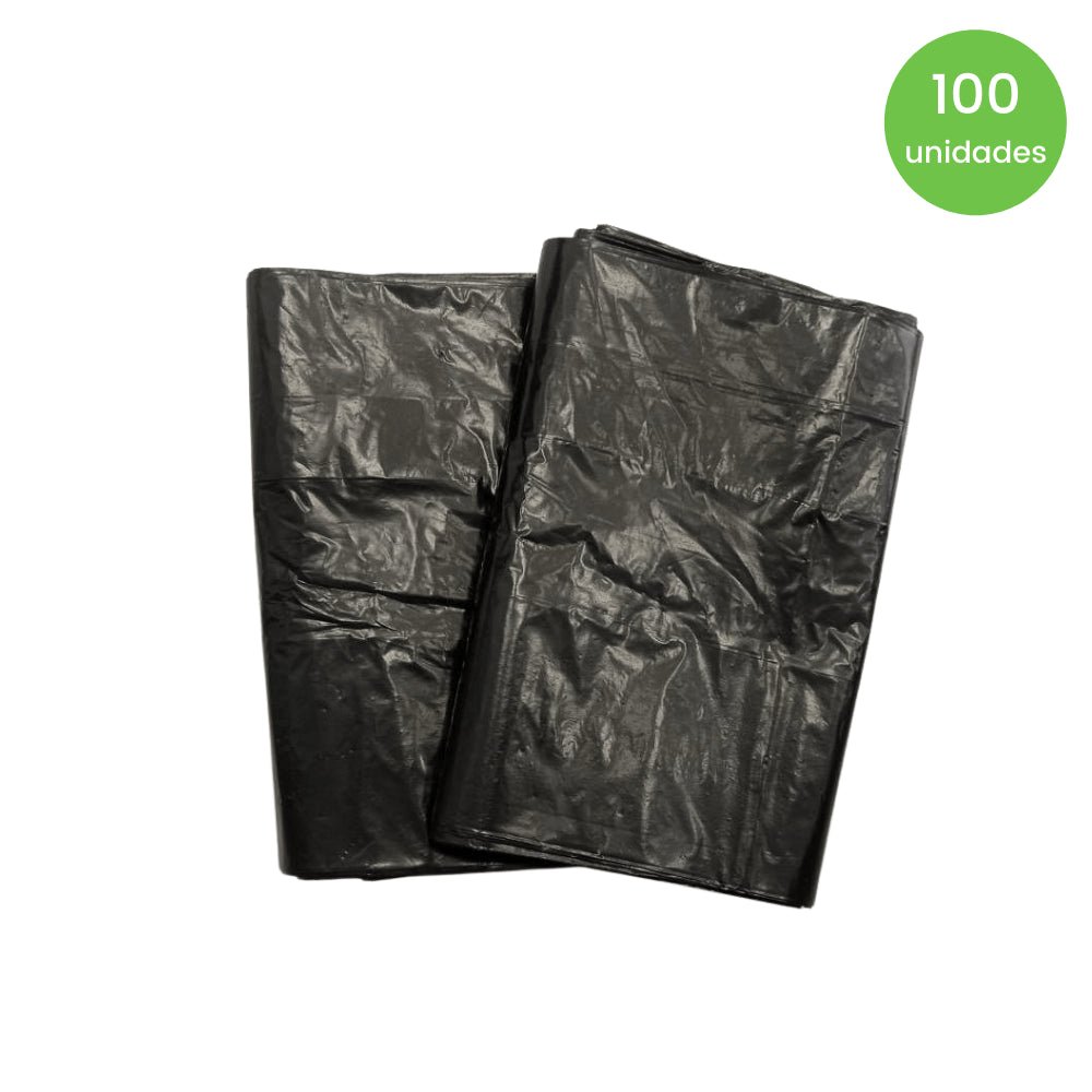 Saco de lixo 60 litros Preto P4 Tono Vale com 100 unidades - e - dona