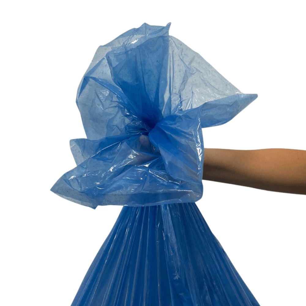 Saco de lixo Azul 100 litros P4 Tono Vale com 100 unidades - e - dona