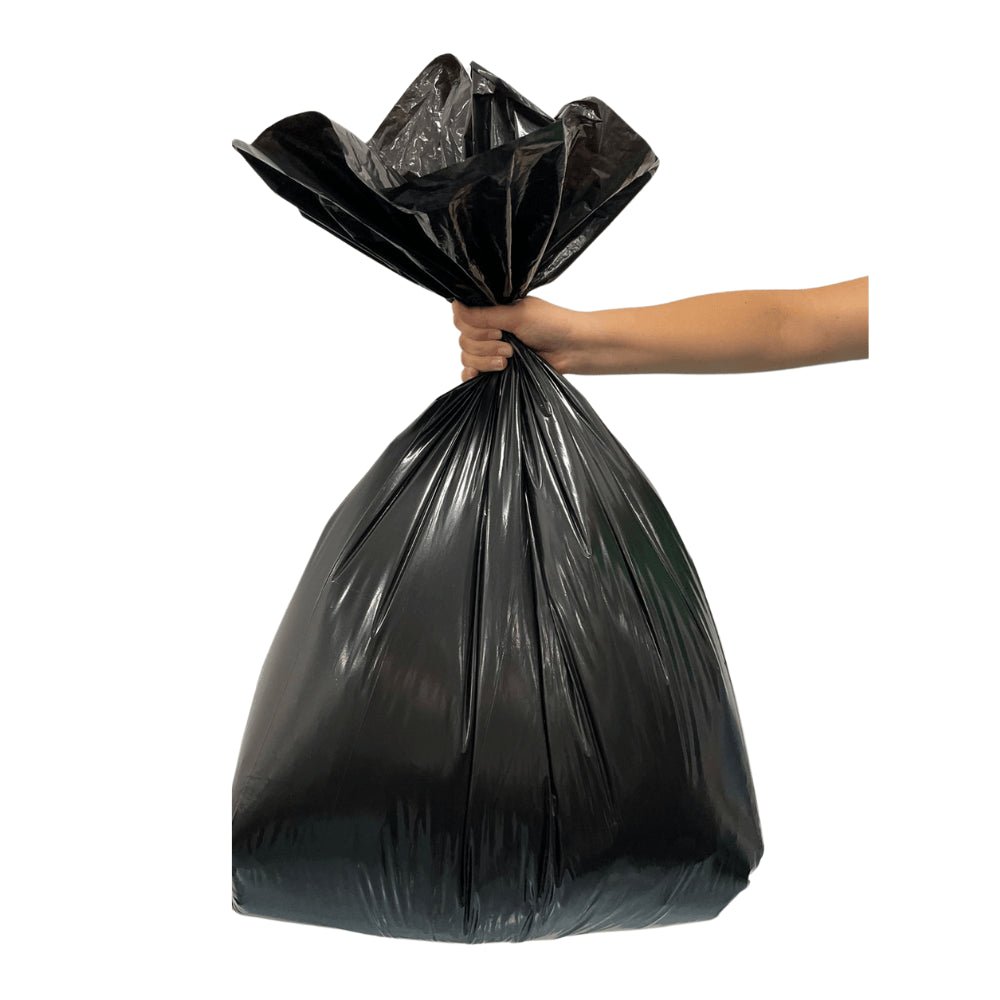 Saco de lixo Preto 100 litros Ordem 16 Lemeplas com 100 unidades - e - dona