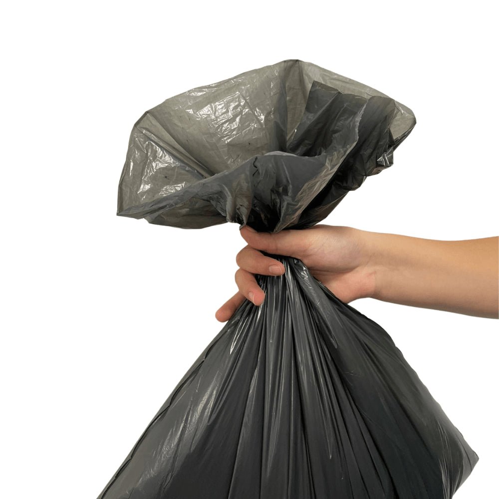 Saco de lixo preto 40 litros Rolo reciclado Econômico Zibag com 100 unidades - e - dona