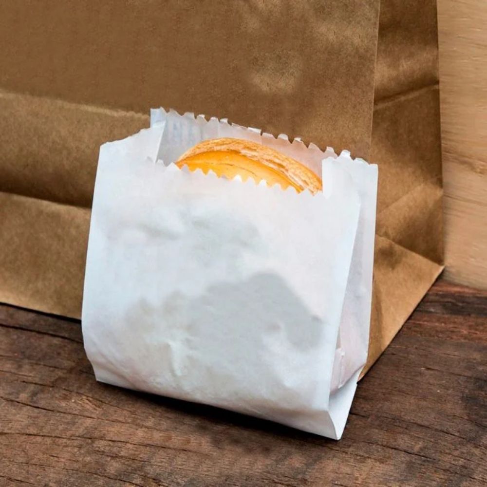 Saco de Papel para Hamburgão 13x13cm Dadu com 500 unidades - e - dona