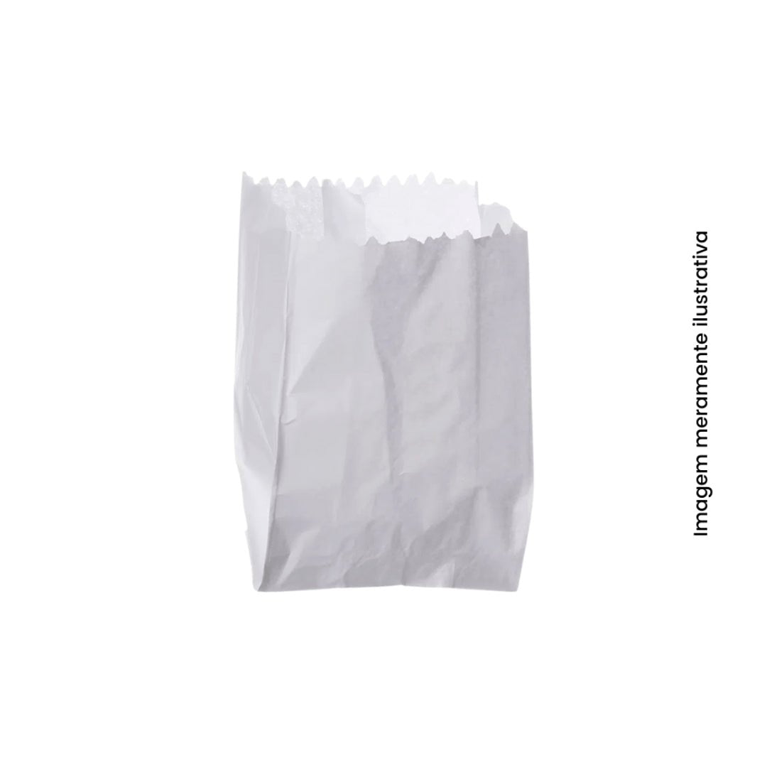 Saco de papel para Hamburguer 10x12cm Cardoso com 500 unidades - e - dona