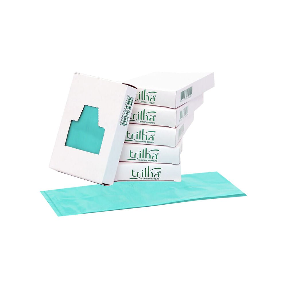 Saco para descarte de absorvente Verde Trilha com 500 unidades T - 2807 - e - dona