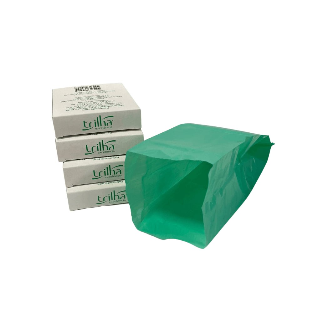 Saco para descarte de absorvente Verde Trilha com 500 unidades T - 2807 - e - dona