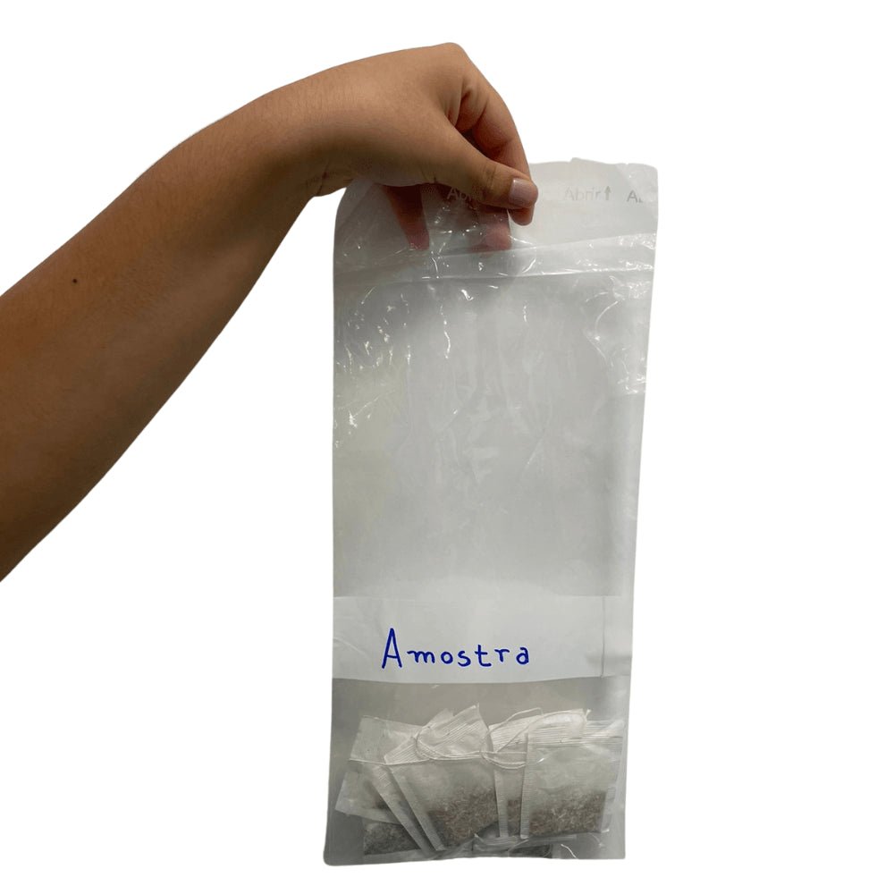 Saco Plástico para Amostra 15x35 com Tarja Altaplast com 500 unidades - e - dona