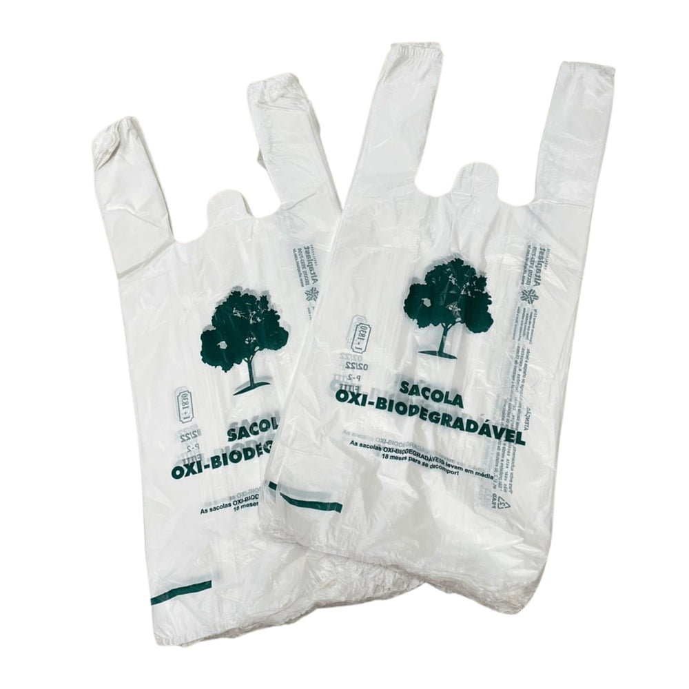 Sacola Oxi - Biodegradável Impressa 30x40 Altaplast com 1.000 unidades - e - dona