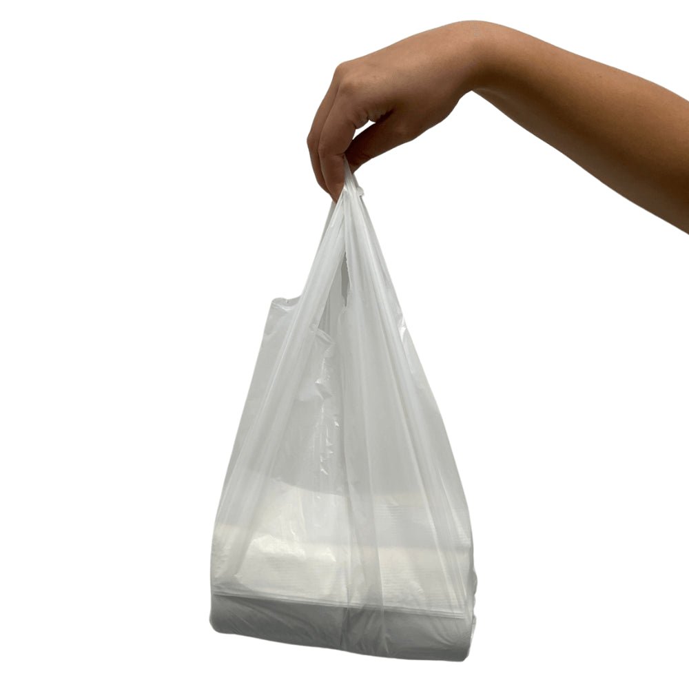 Sacola Plástica Branca 38x48 Ultraplast com 1.000 unidades - e - dona
