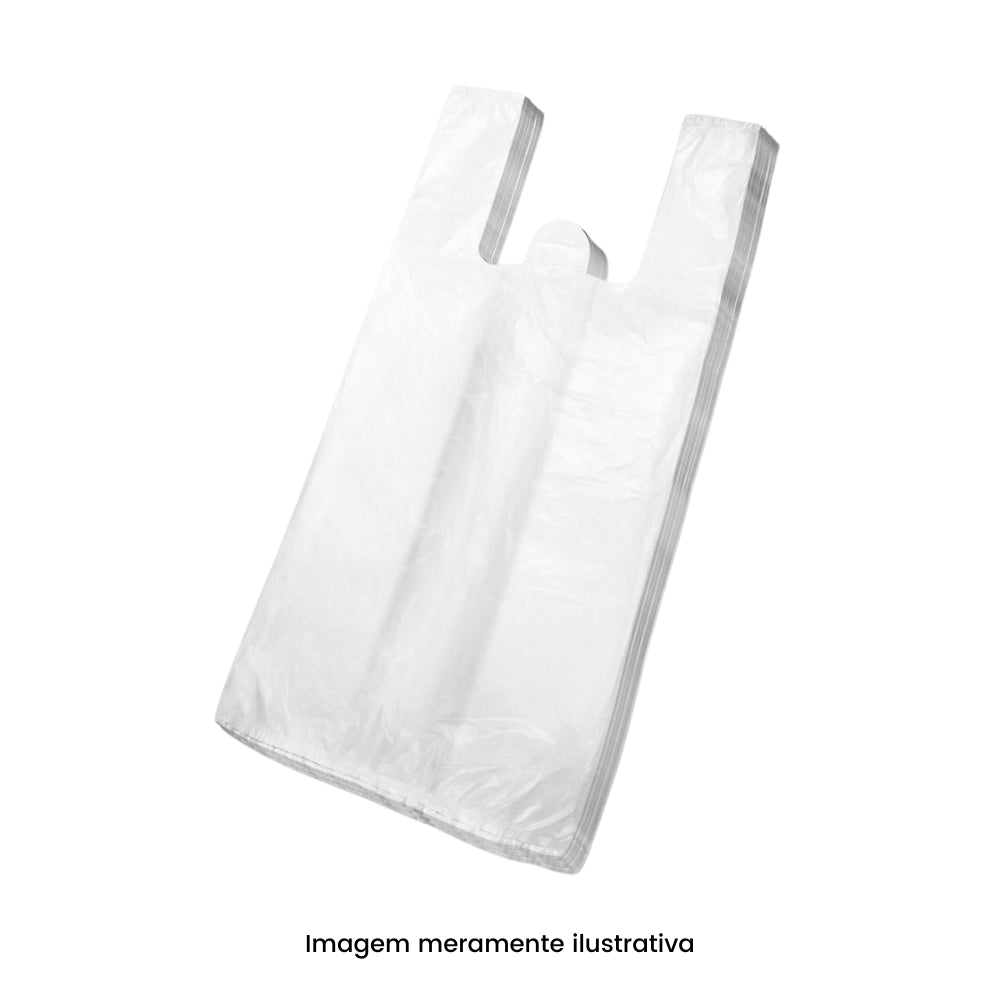 Sacola Plástica Branca 50x60 Altaplast pacote com 5kg - e - dona
