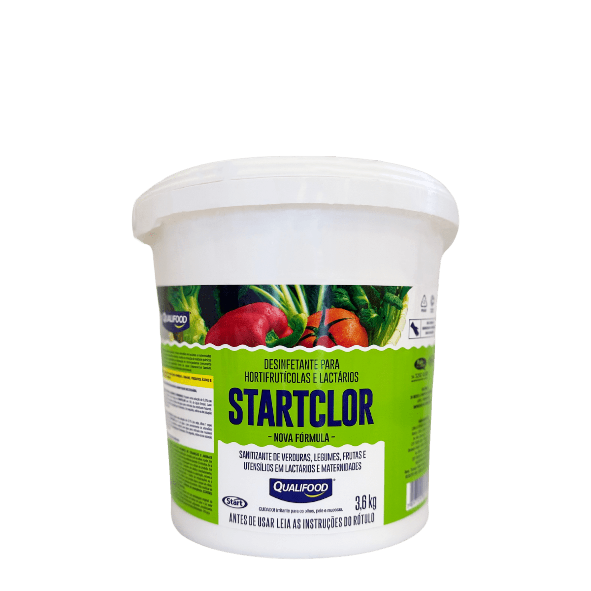 Sanitizante de Frutas e Verduras Startclor 3,6Kg - e - dona
