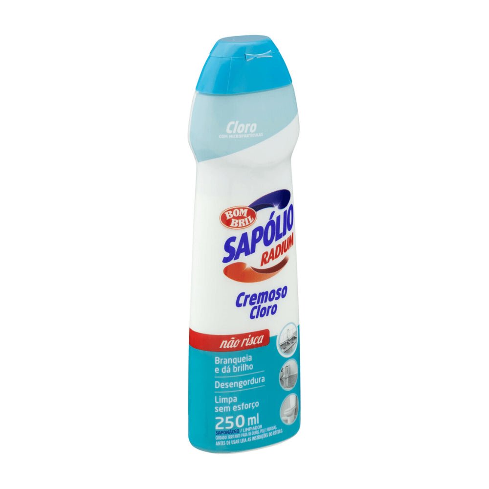 Sapólio Cremoso com Cloro Radium 250ml - e - dona