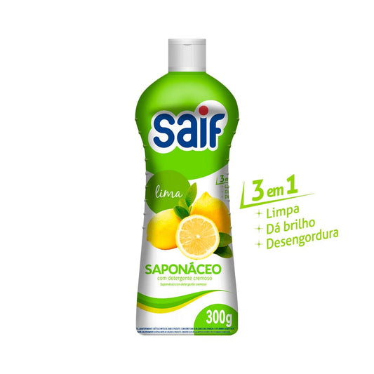 Saponáceo Cremoso Lima 300g Saif - e - dona