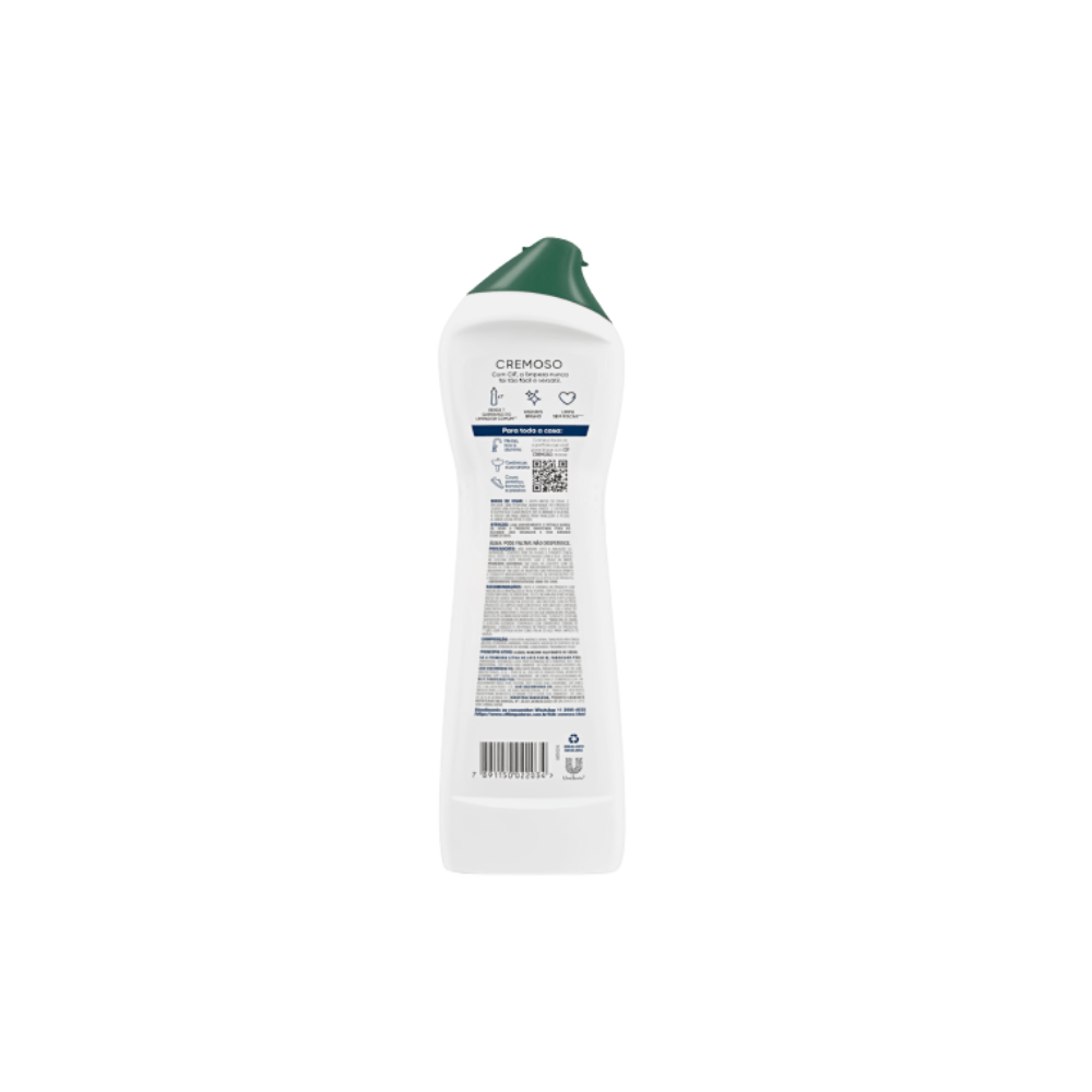 Saponáceo Cremoso Limpeza Milagrosa Original Cif 450ml - e - dona