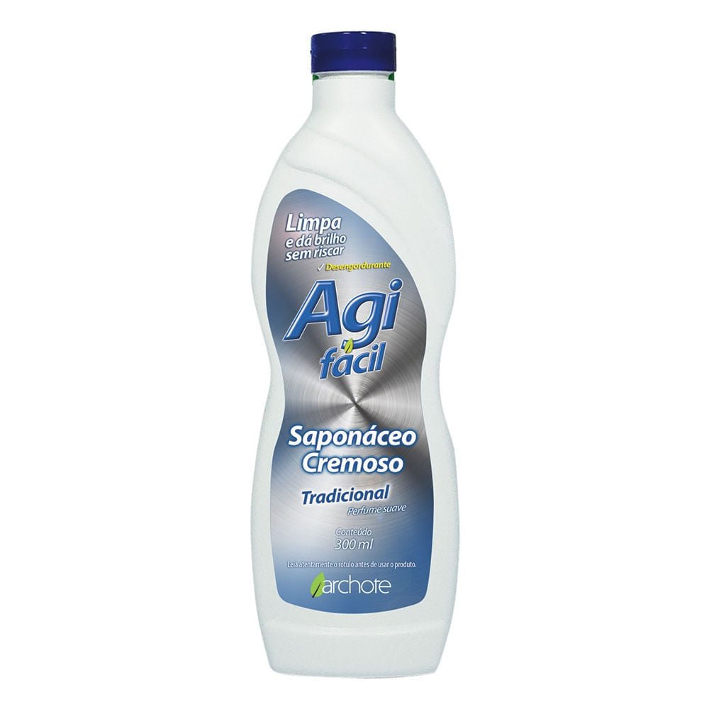 Saponáceo Cremoso tradicional Agi Fácil 300ml - e - dona
