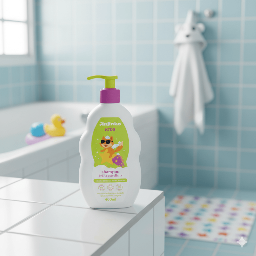 Shampoo Brilha Estrelinha 400ml Anjinho - e - dona