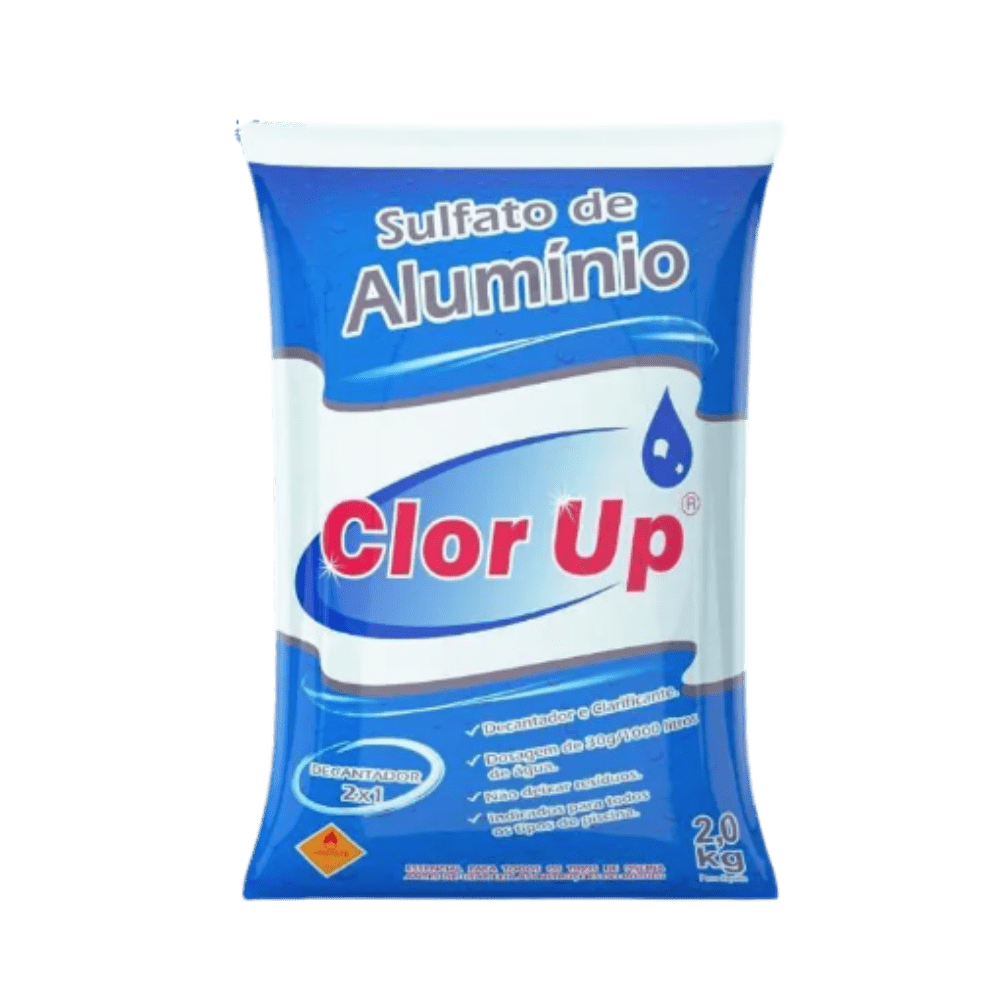 Sulfato de Alumínio 2kg Clor Up - e - dona