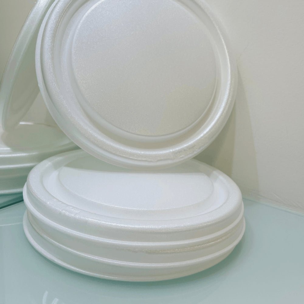 Tampa de isopor para Marmitex 500, 750 e 1100ml Totalplast com 100 unidades - e - dona