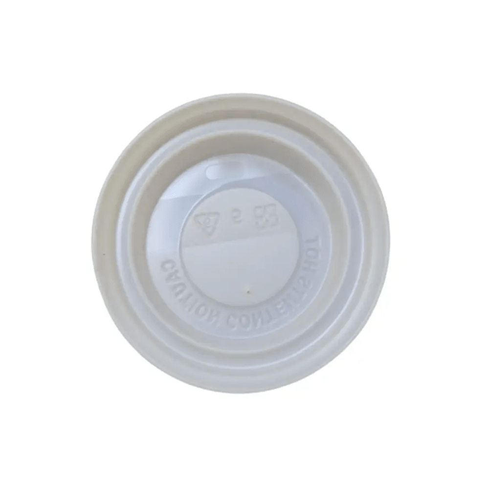 Tampa Descartável com Bico Dosador para Copo de Papel 120ml Gpack - 50 Unidades - e - dona