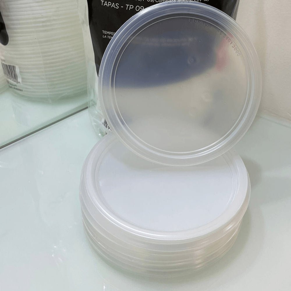 Tampa TP - 09 Translúcido para copo 1.000ml e Potes P09/16 Copaza com 1.000 unidades - e - dona