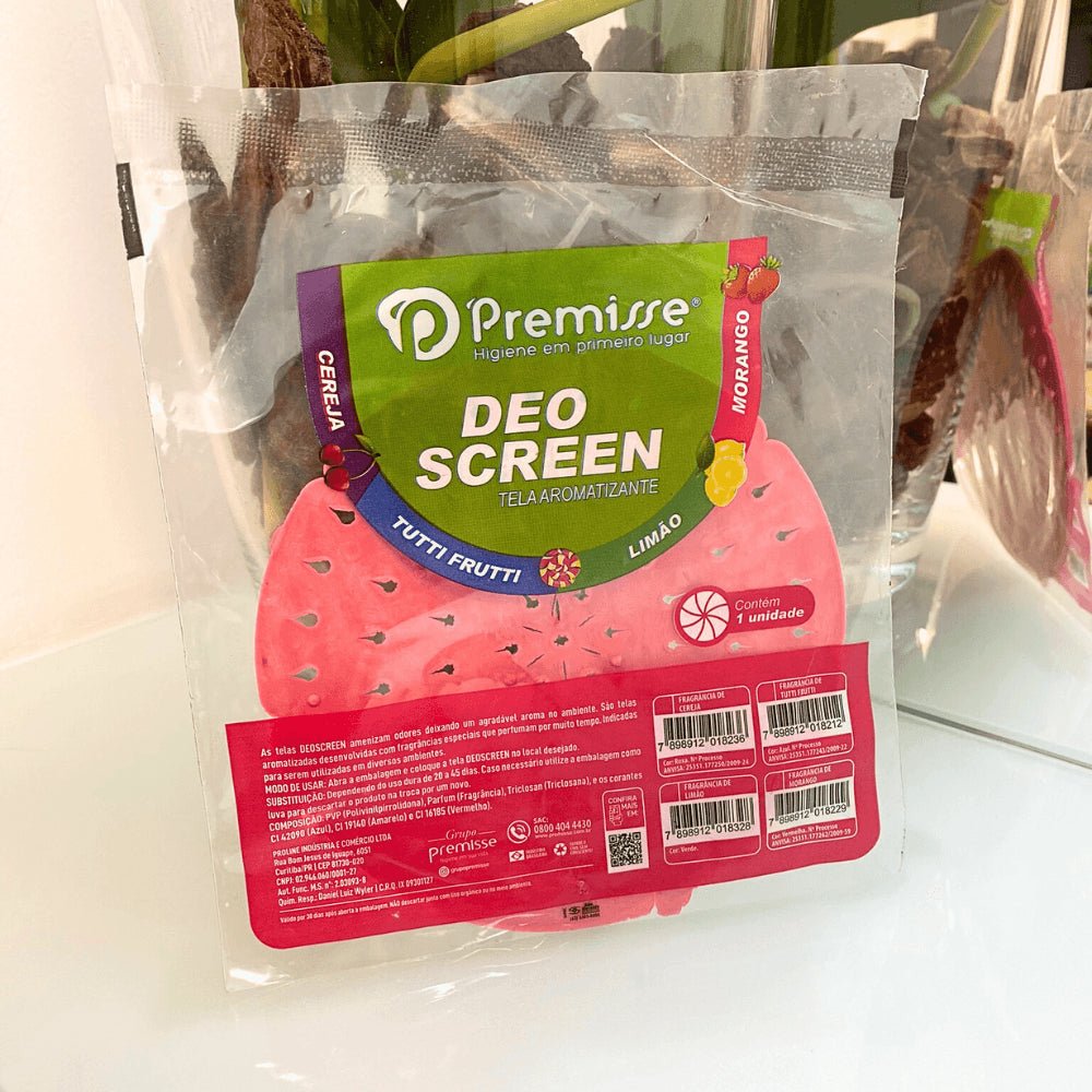 Tela para Mictório de Morango Premisse - e - dona