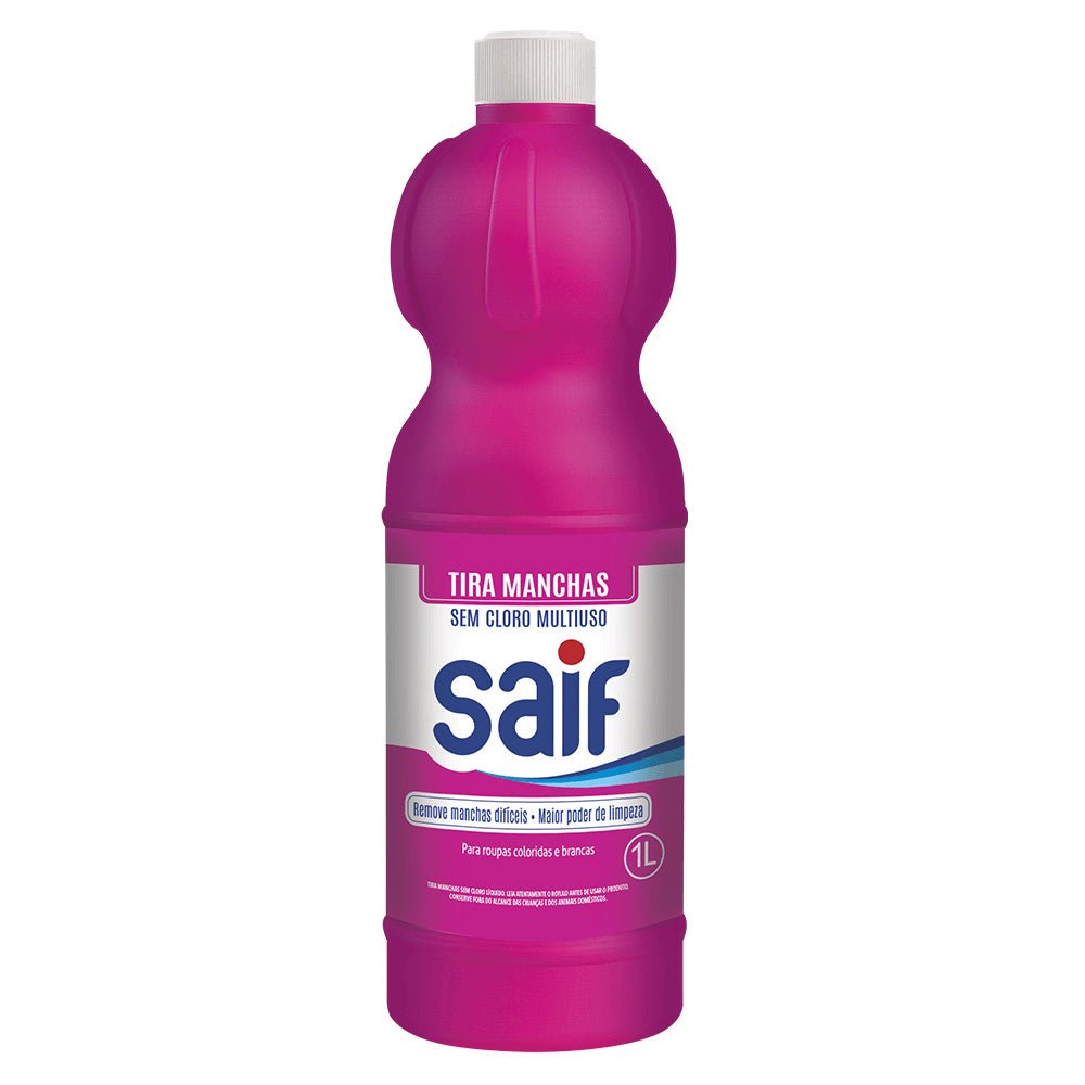 Tira Manchas Sem Cloro Multiuso 1L Saif - e - dona