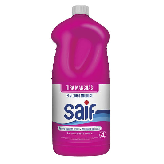 Tira Manchas Sem Cloro Multiuso 2L Saif - e - dona