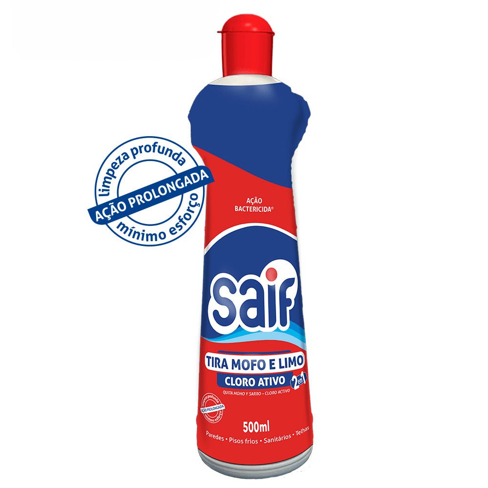 Tira Mofo e Limo com Cloro Ativo Saif 500ml - e - dona