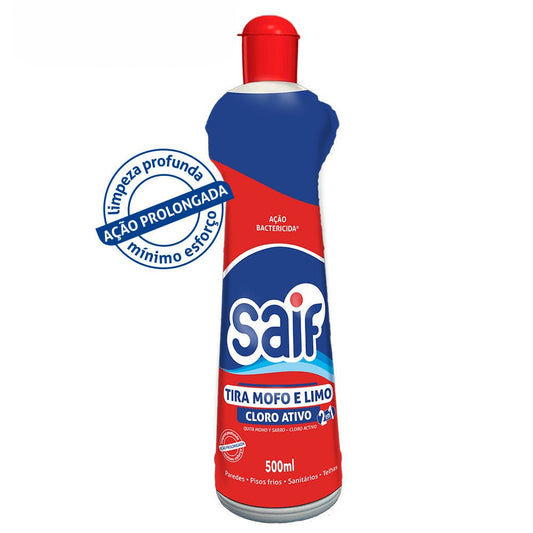 Tira Mofo e Limo com Cloro Ativo Saif 500ml - e - dona
