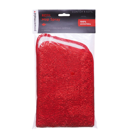 Refil Mop Spray Tamanho Único Vermelho - Powermaid