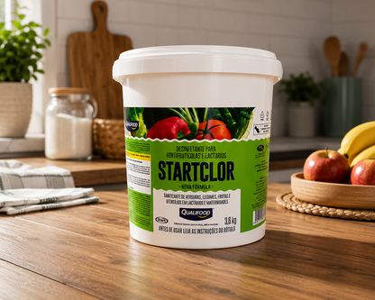 Sanitizante de Frutas e Verduras Startclor 3,6Kg