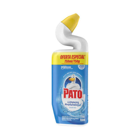 Limpador Sanitário Pato Gel Squeeze Marine 750ml