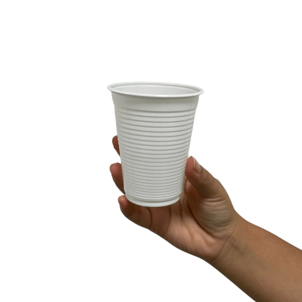 2 Pacotes de Copo de 200ml Branco PP Altacoppo Super Premium com 100 unidades - e - dona
