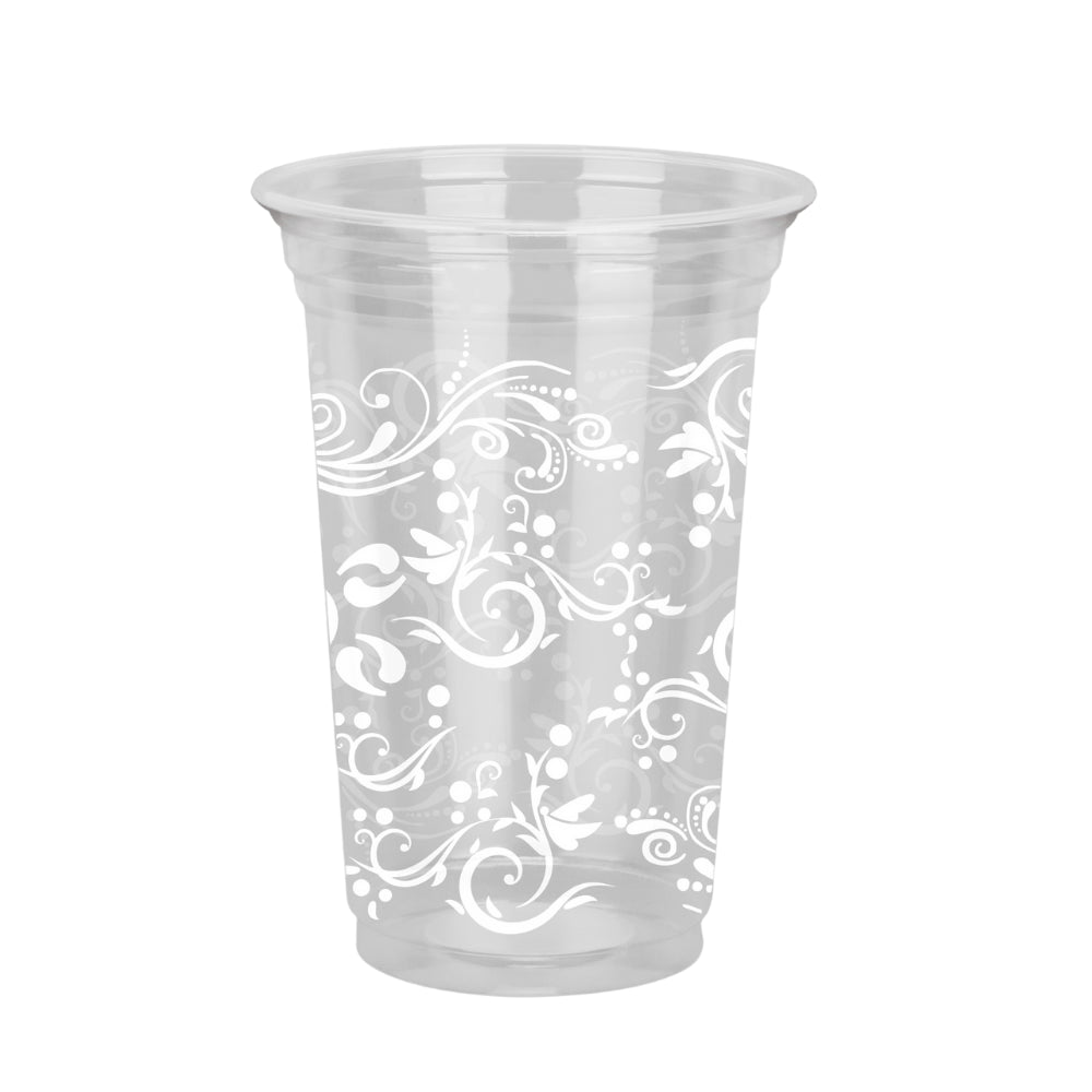 2 Pacotes de Copo de 300ml Arabesco PP Copaza com 50 unidades - Cores Sortidas - e - dona